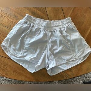 lululemon athletica Light Gray Athletic Shorts